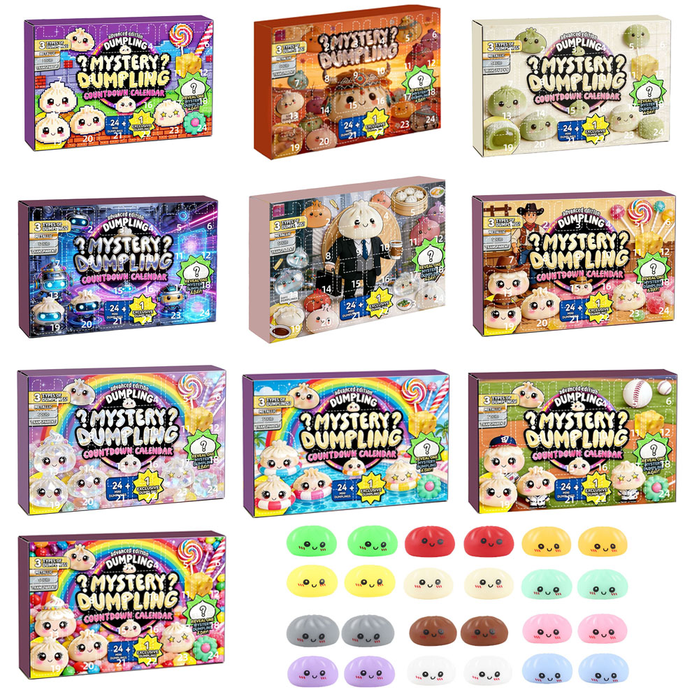 Mystery Box Blind Bag - Calendário do Advento Surpresa com Caixa