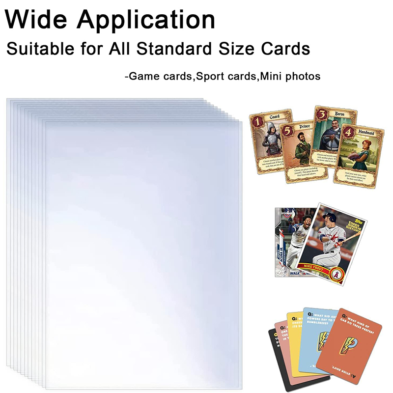 Card Penny Sleeve - 200 pçs transparente capa de cartão