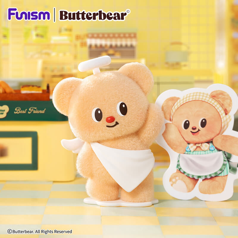 Vinyl Figure Blank - FUNISM Butterbear Happy Day Series: Caixa