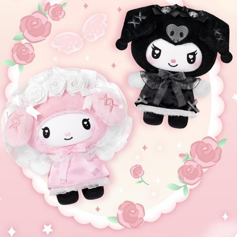 Sanrio personagens anjo jardim - Vinyl Figure Blank avaliação e preço